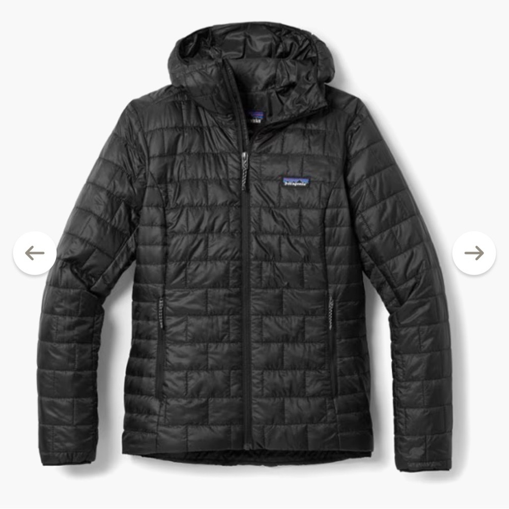 Patagonia Women's Quilted Black Puffer Jacket